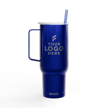 Custom Logo Tumblers with Handle & Straw – Bulk Engraved