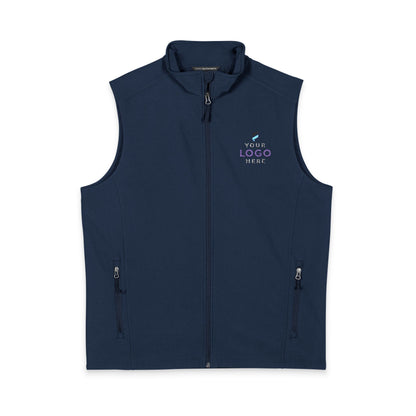 Custom Embroidered Logo Soft Shell Vests – Corporate