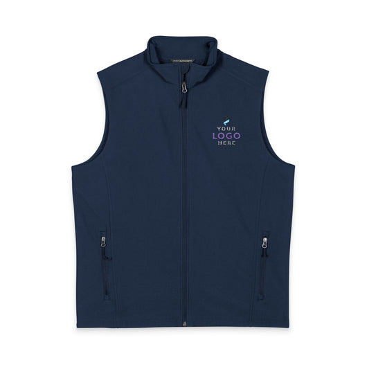 Custom Embroidered Logo Soft Shell Vests – Corporate