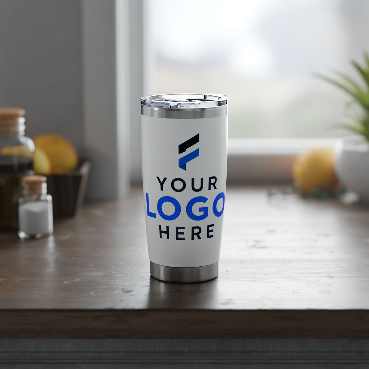 Custom Logo 20oz Insulated Tumbler - Vagabond Design