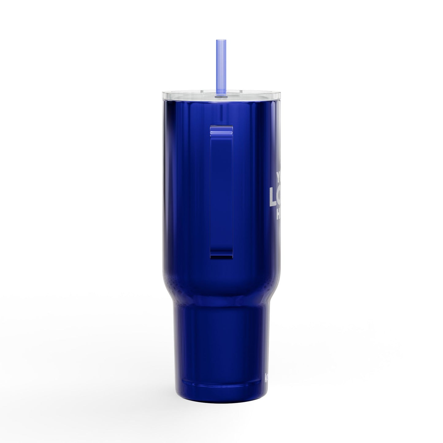 Custom Logo Tumblers with Handle & Straw – Bulk Engraved