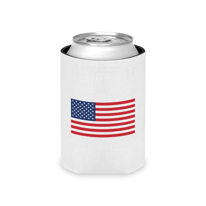 Custom Logo Can Coolers – Bulk American Flag Koozies