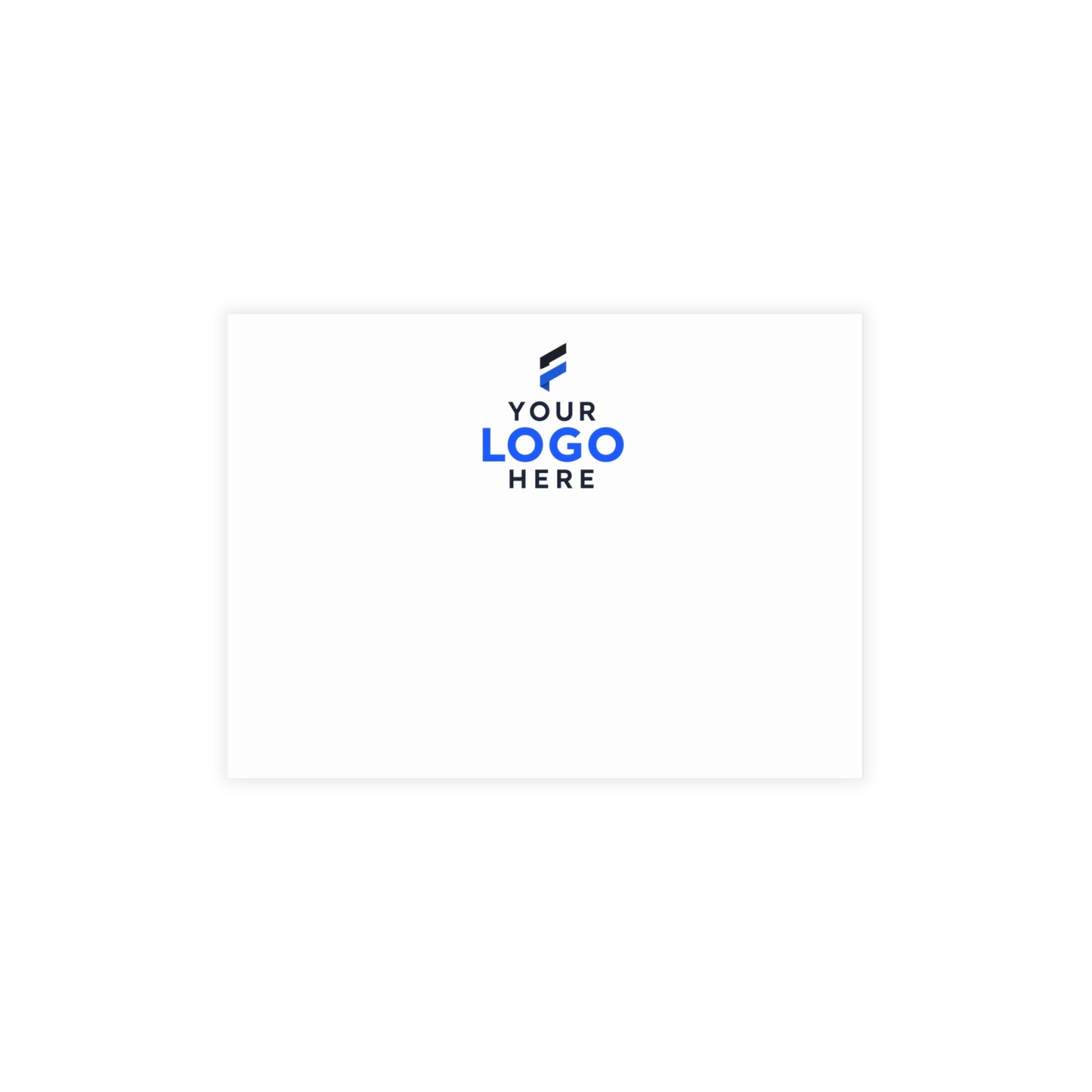 Custom Logo Note Cards