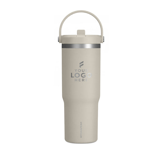 Custom Logo 32oz Tumbler with Handle & Straw