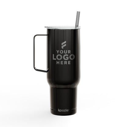 Custom Logo Tumblers with Handle & Straw – Bulk Engraved