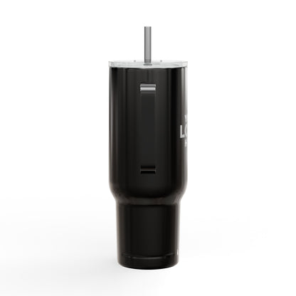 Custom Logo Tumblers with Handle & Straw – Bulk Engraved