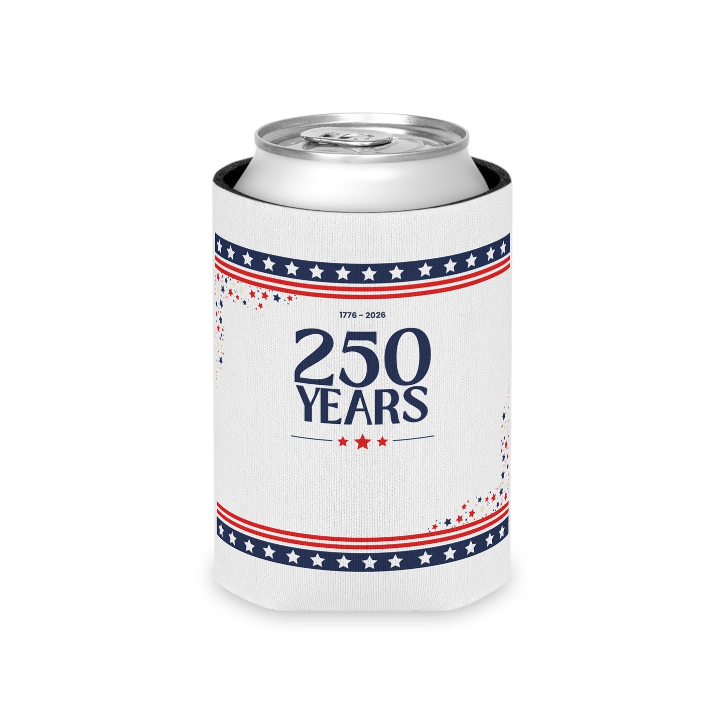Custom Logo America 250 Can Coolers – Bulk Patriotic Koozies