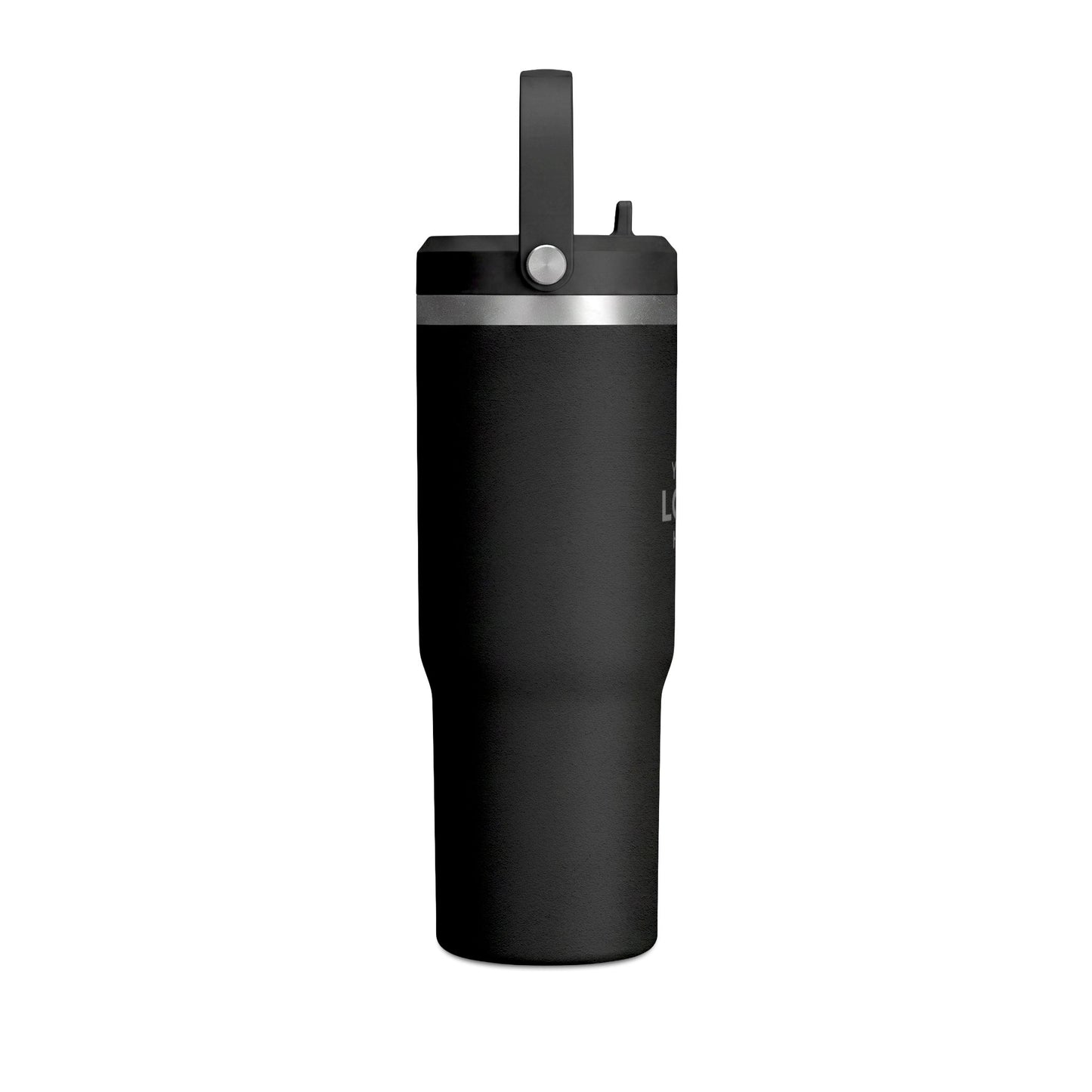Custom Logo 32oz Tumbler with Handle & Straw