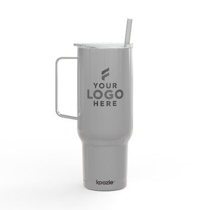 Custom Logo Tumblers with Handle & Straw – Bulk Engraved
