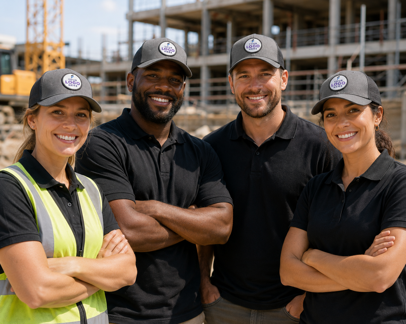 Custom Logo Patch Trucker Hats – Bulk Branded Caps