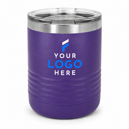 Custom Logo 10oz Insulated Tumbler