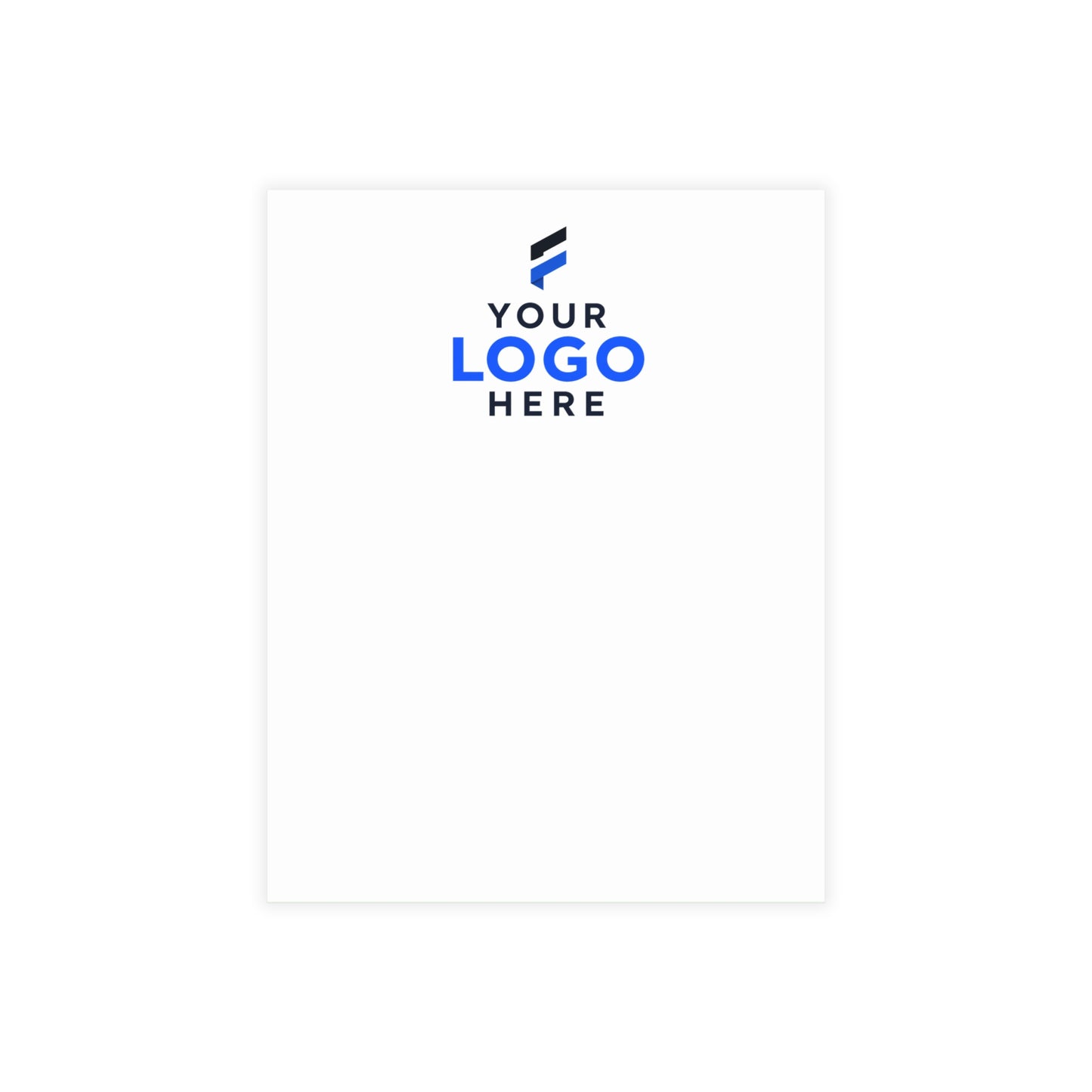 Custom Logo Note Cards
