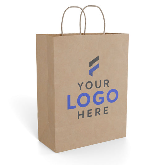 Custom Logo Paper Gift Bags