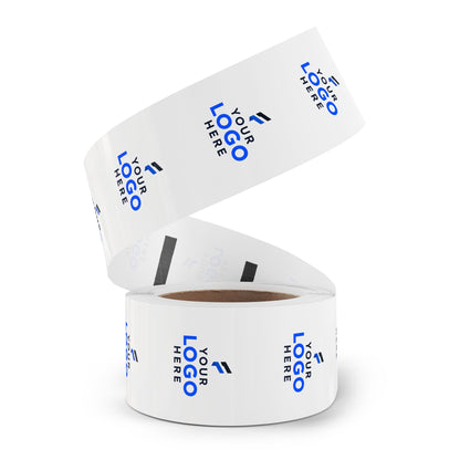 Custom Round Logo Label Stickers – Personalized Roll Stickers for Packaging & Branding