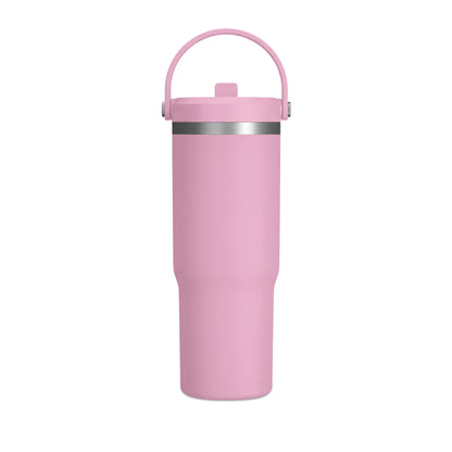 Custom Logo 32oz Tumbler with Handle & Straw