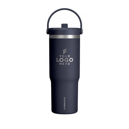 Custom Logo 32oz Tumbler with Handle & Straw