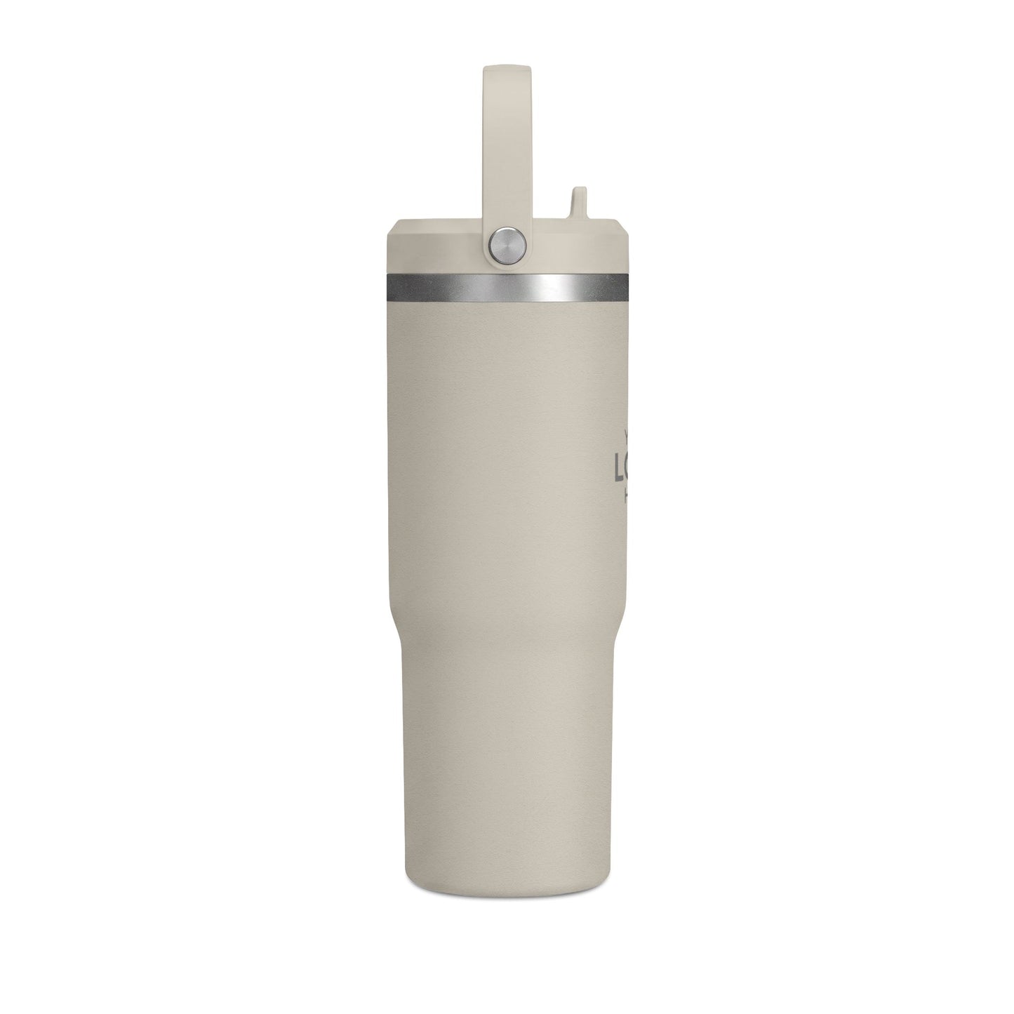 Custom Logo 32oz Tumbler with Handle & Straw