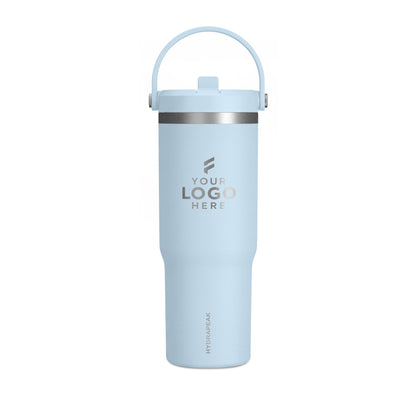Custom Logo 32oz Tumbler with Handle & Straw