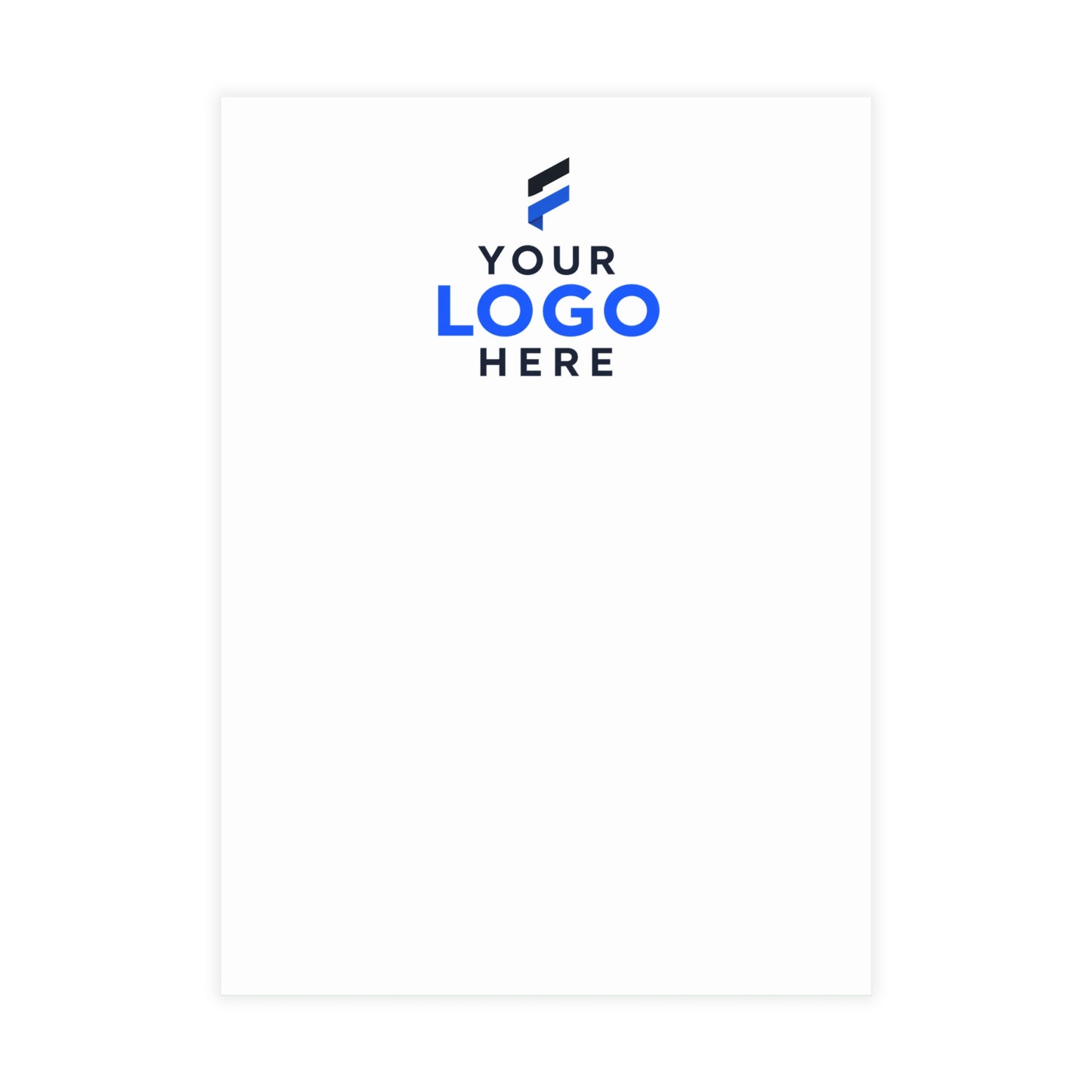 Custom Logo Note Cards