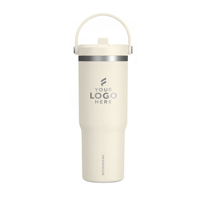 Custom Logo 32oz Tumbler with Handle & Straw