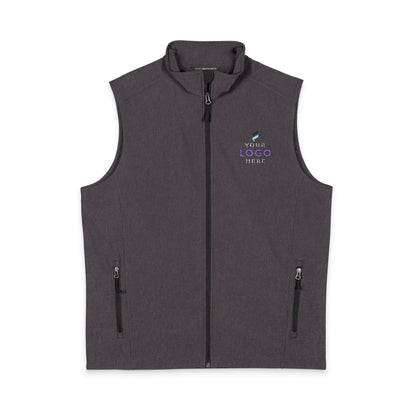 Custom Embroidered Logo Soft Shell Vests – Corporate