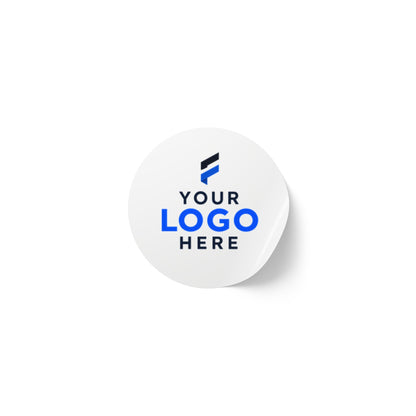 Custom Round Logo Label Stickers – Personalized Roll Stickers for Packaging & Branding