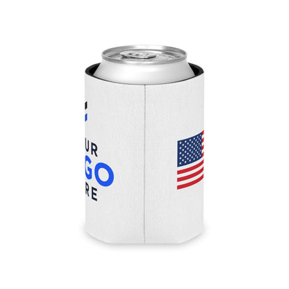 Custom Logo Can Coolers – Bulk American Flag Koozies