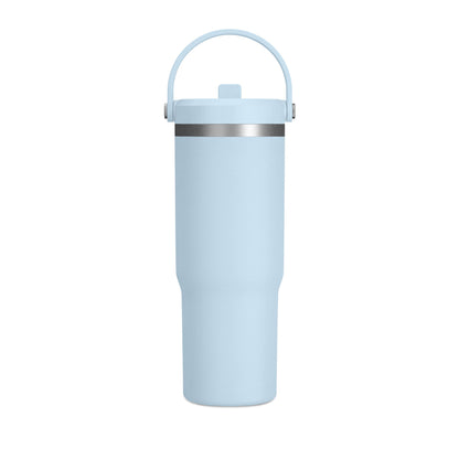 Custom Logo 32oz Tumbler with Handle & Straw