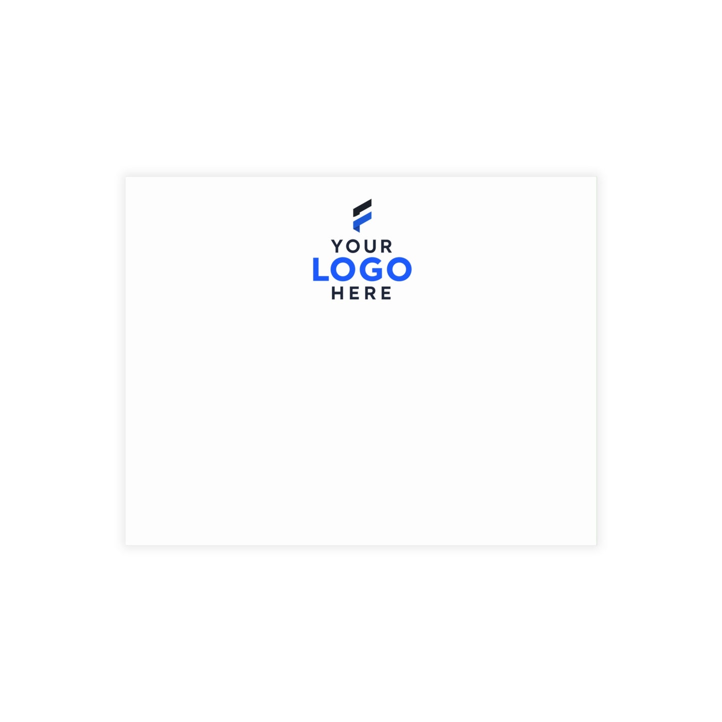 Custom Logo Note Cards