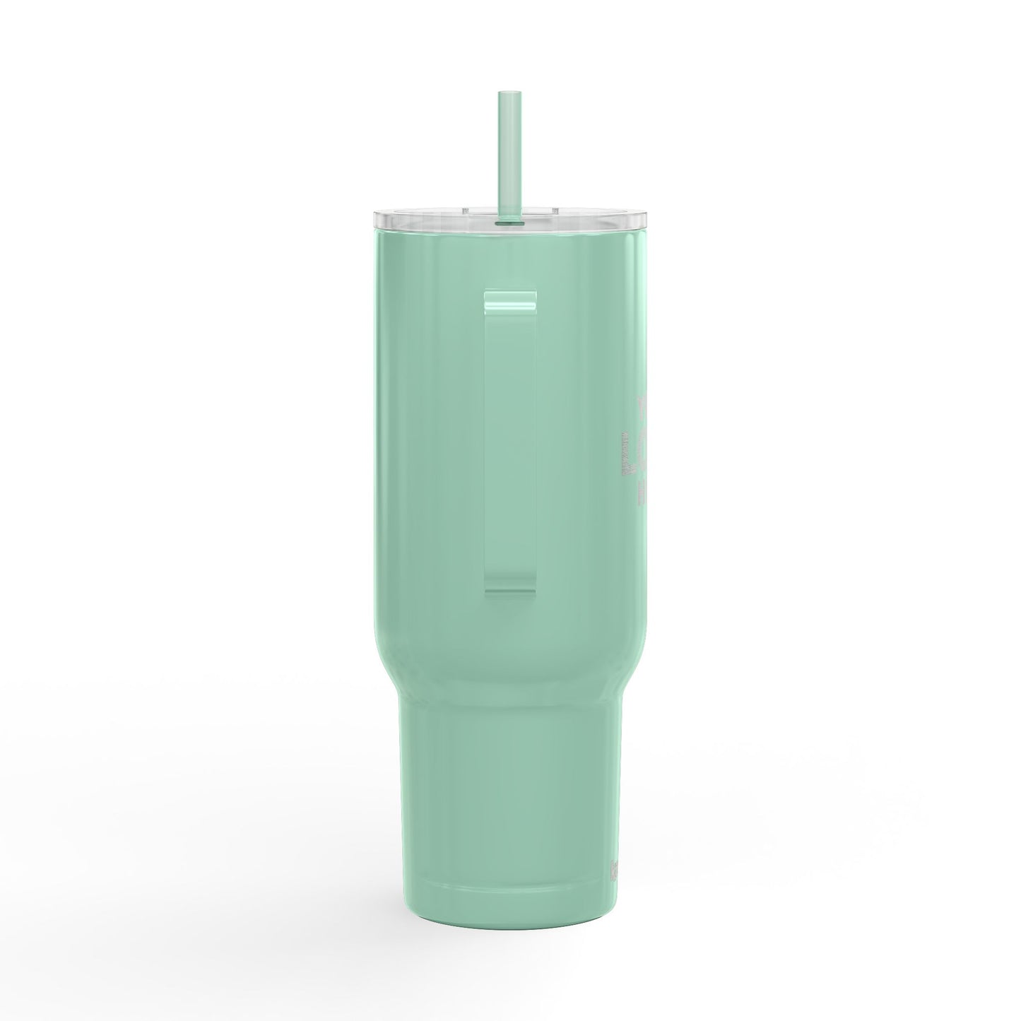 Custom Logo Tumblers with Handle & Straw – Bulk Engraved