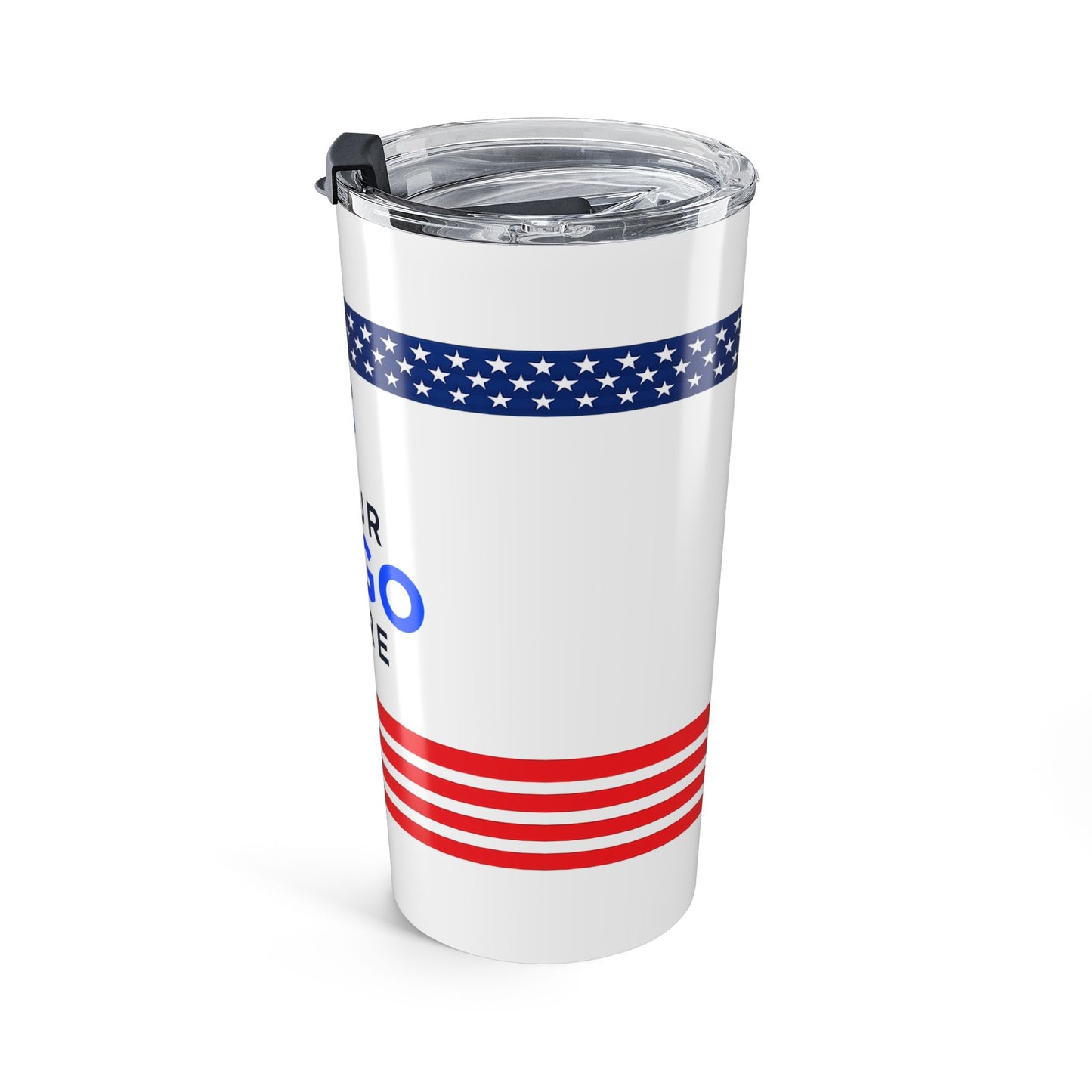 Custom Logo Patriotic Tumblers – Bulk American Flag Travel Mugs