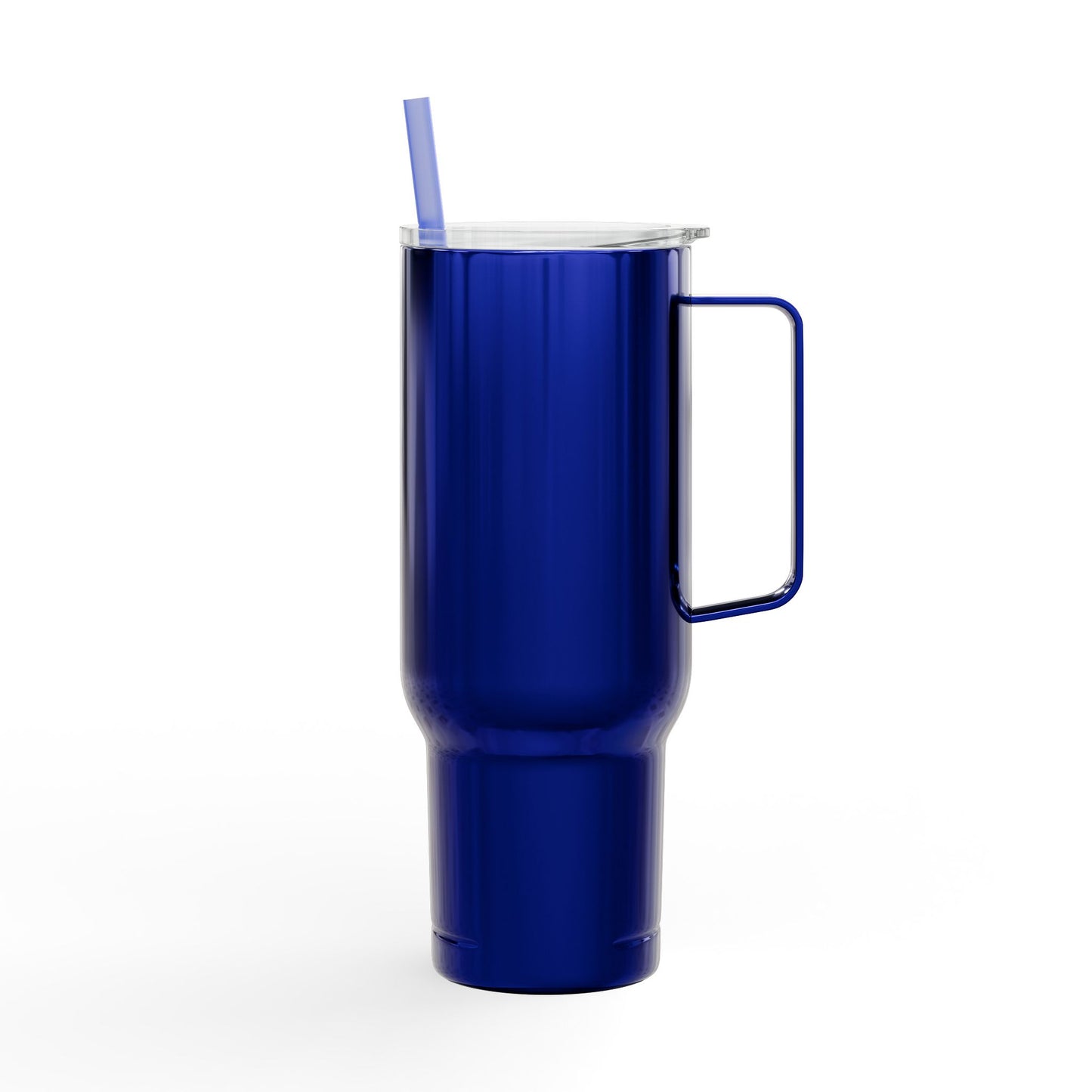 Custom Logo Tumblers with Handle & Straw – Bulk Engraved