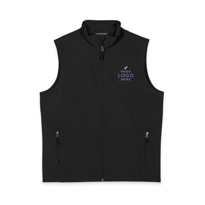 Custom Embroidered Logo Soft Shell Vests – Corporate